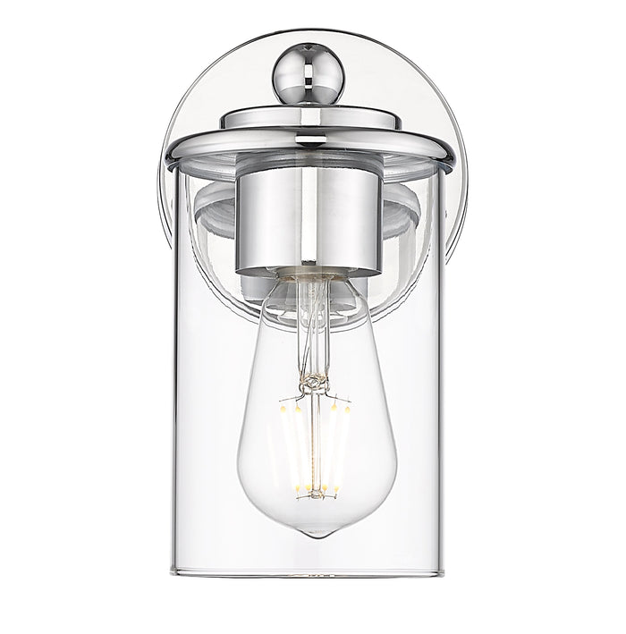 Wall Sconce Z-Lite 742-1S-CH Chrome Thayer 1 Light Wall Sconce Z-Lite