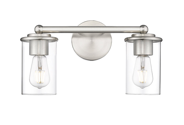 Vanity Z-Lite 742-2V-BN Brushed Nickel Thayer 2 Light Vanity Z-Lite