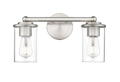 Vanity Z-Lite 742-2V-BN Brushed Nickel Thayer 2 Light Vanity Z-Lite