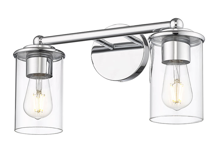 Vanity Z-Lite 742-2V-CH Chrome Thayer 2 Light Vanity Z-Lite