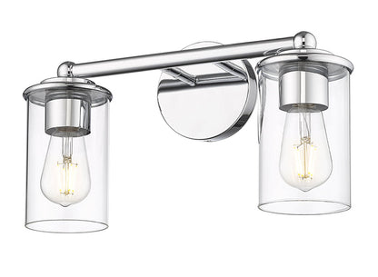 Vanity Z-Lite 742-2V-CH Chrome Thayer 2 Light Vanity Z-Lite