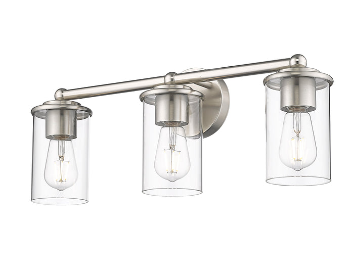 Vanity Z-Lite 742-3V-BN Brushed Nickel Thayer 3 Light Vanity Z-Lite