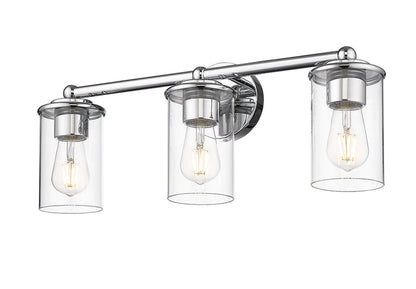 Vanity Z-Lite 742-3V-CH Chrome Thayer 3 Light Vanity Z-Lite