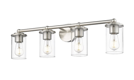 Vanity Z-Lite 742-4V-BN Brushed Nickel Thayer 4 Light Vanity Z-Lite