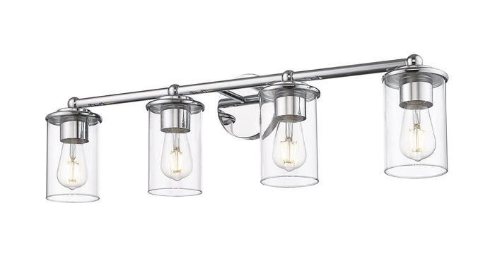 Vanity Z-Lite 742-4V-CH Chrome Thayer 4 Light Vanity Z-Lite
