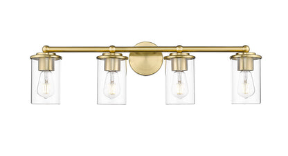Vanity Z-Lite 742-4V-LG Luxe Gold Thayer 4 Light Vanity Z-Lite