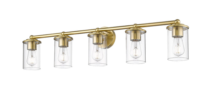 Vanity Z-Lite 742-5V-LG Luxe Gold Thayer 5 Light Vanity Z-Lite