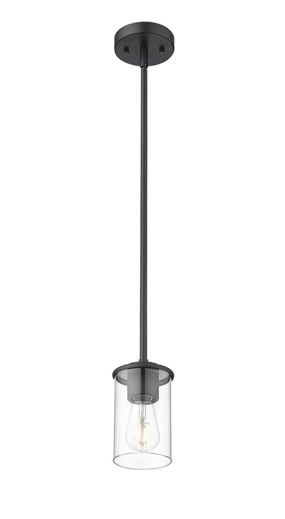 Pendant Z-Lite 742MP-MB Matte Black Thayer 1 Light Pendant Z-Lite